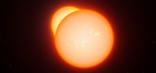 Outreach image, eclipsing binary