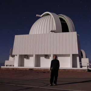 Bogumił Pilecki at Cerro Tololo Observatory