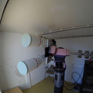 Vysos 6 telescope at OCA (currently OCM), Chile, before decommission in 2020