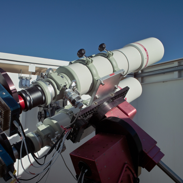 Vysos 6 telescope at OCA (currently OCM), Chile, before decommission in 2020