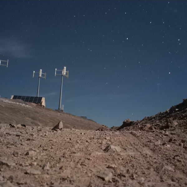 OCA (currently OCM) site at night
