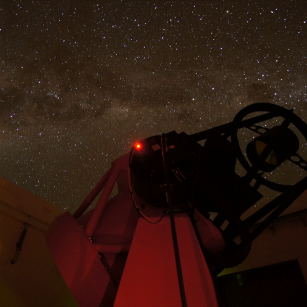IRIS telescope at OCA (currently OCM). Credit: Michael Ramolla