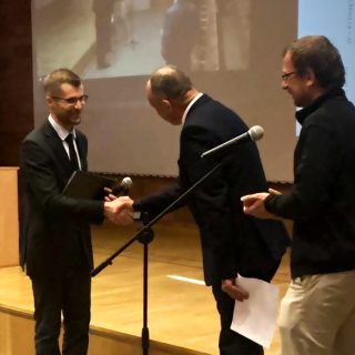 Dr. Piotr Wielgórski after a successful PhD Defense, CAMK, Poland, October 28, 2022