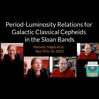 Weronika Narloch and Gergely Hajdu at the AAS Journal Author Series