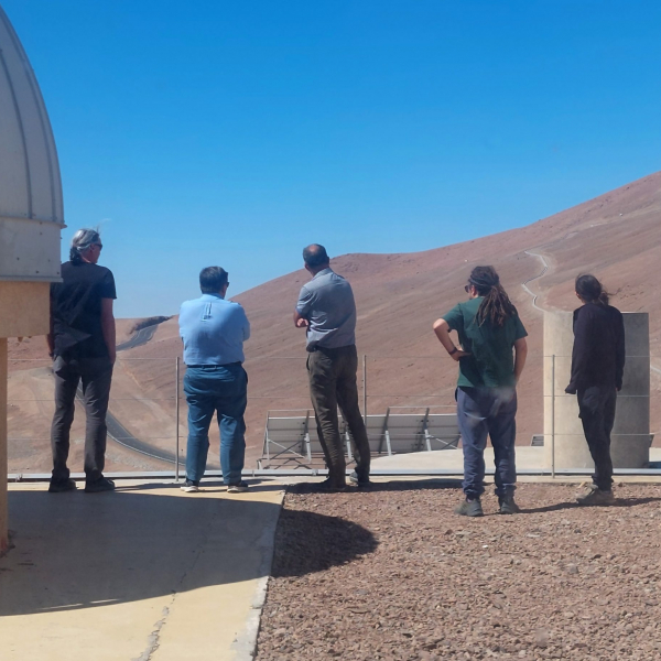 The visit of Xavier Barcons, ESO's director general, at OCM, November 20, 2023