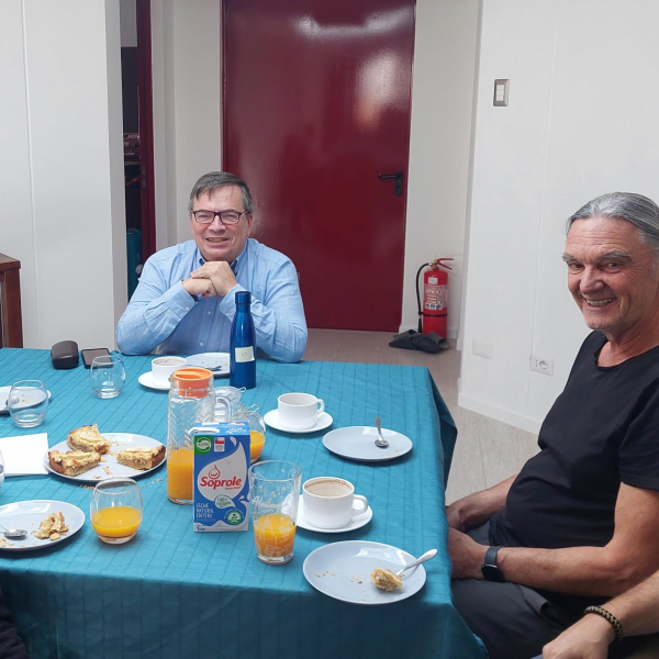 The visit of Xavier Barcons, ESO's director general, at OCM, November 20, 2023