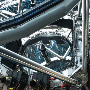 A visit at the VLT, during the inauguration of the OCM. Paranal Observatory, April 23, 2024. Credit: Adam Pejcha