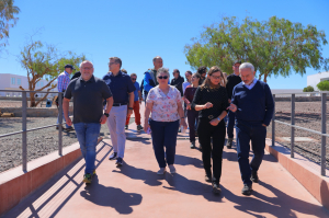 Esteemed guests and founders of the observatory at the Inauguration of the OCM. Paranal Residency, April 23, 2024. Credit: Mariusz Michalak