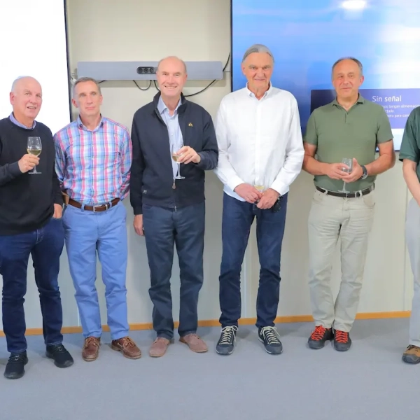 Esteemed guests and founders of the observatory at the Inauguration of the OCM. Paranal Residency, April 23, 2024