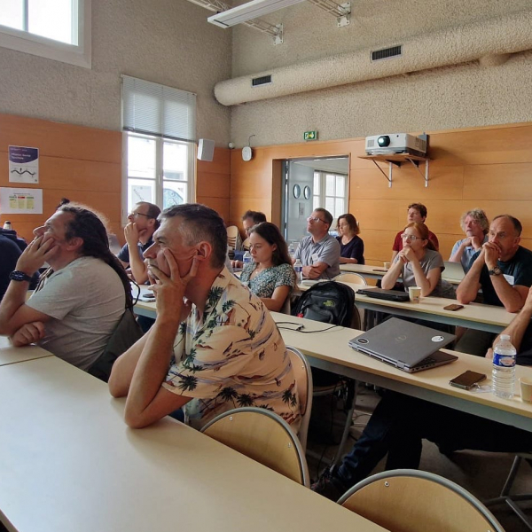 Presenting the results, Biennial International Araucaria Meeting, Paris 2024