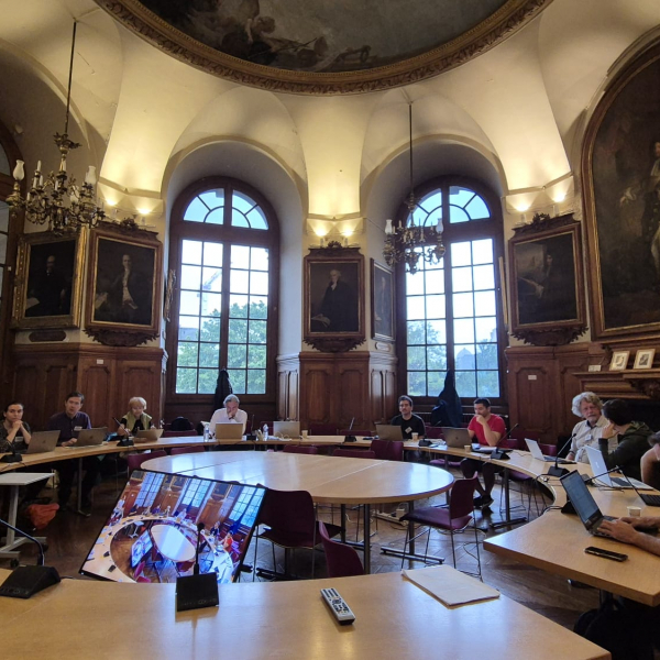 Discussion session in Salle du Conseil of Paris Observatory, Biennial International Araucaria Meeting, Paris 2024