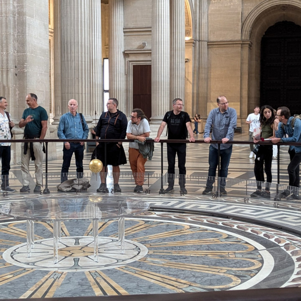 Visit in the Pantheon, Biennial International Araucaria Meeting, Paris 2024