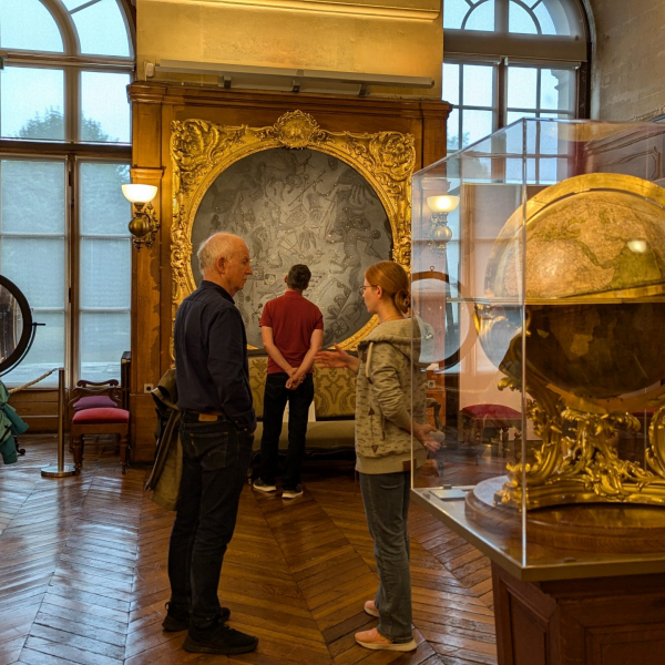 Visit in the historical gallery of Paris Observatory, Biennial International Araucaria Meeting, Paris 2024