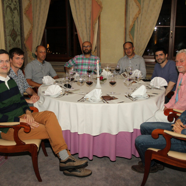 Dinner at Biennial Araucaria Meeting, Kraków, Poland, 2017